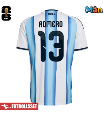 Argentina Cristian Romero #13 Hemmatröja VM 2026 Kortärmad